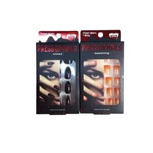 Fright Night By Ardell Halloween Press On Pre Glued Nails 24 ct Lot Of 2
